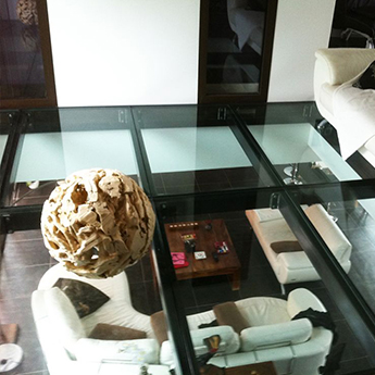 Plancher de verre sur mesure Landes, Sarl Mathio